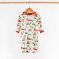 Christmas Tree Farm Organic Cotton Kids Pajamas - The Palm Beach Baby