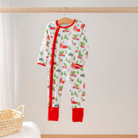Christmas Tree Farm Organic Cotton Kids Pajamas - The Palm Beach Baby