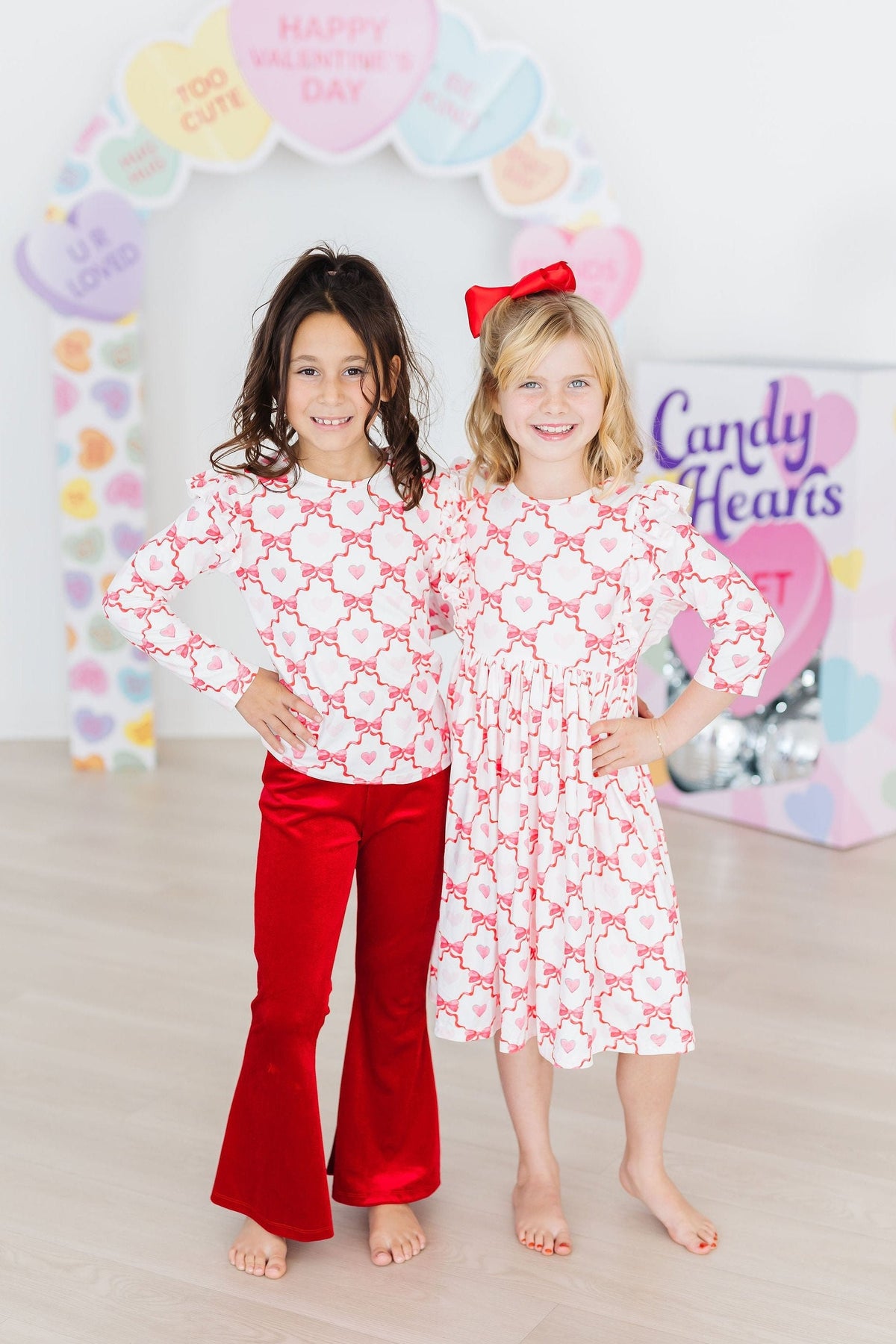 Lovebug 3/4 Sleeve Ruffle Twirl Dress for Girls - The Palm Beach Baby Mila & Rose ®