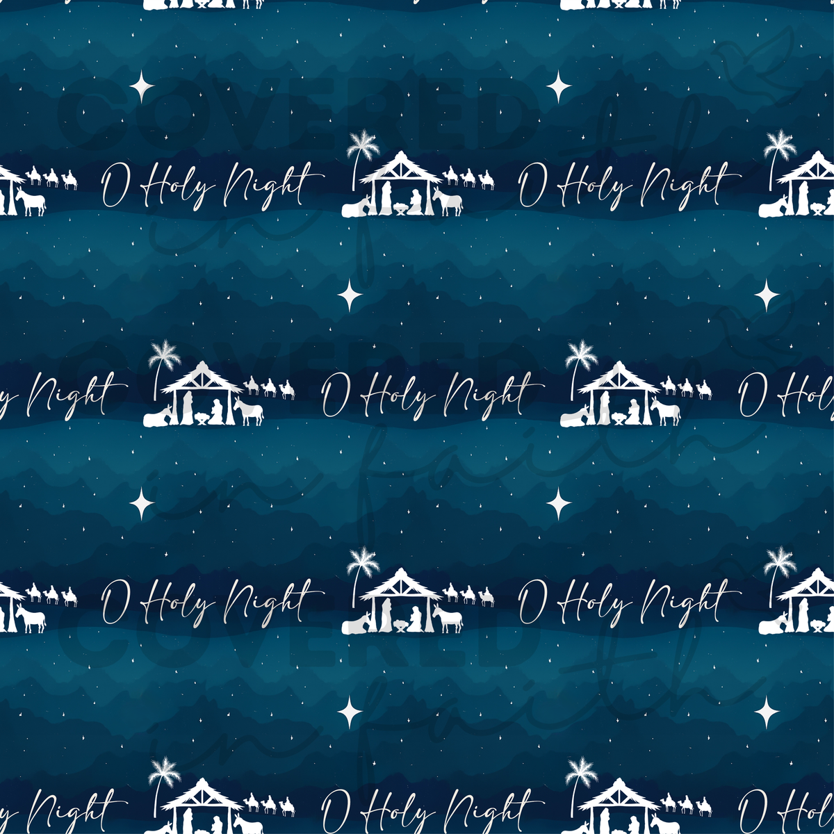 O Holy Night Minky Blanket