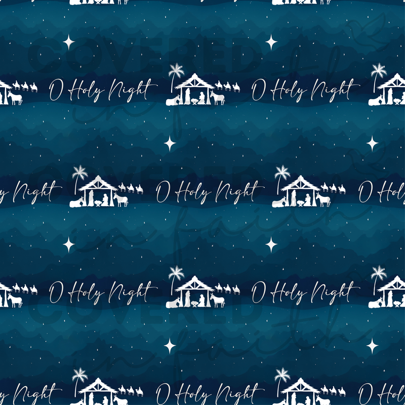 O Holy Night Minky Blanket - The Palm Beach Baby