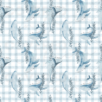 From The Depths Minky Blanket - The Palm Beach Baby