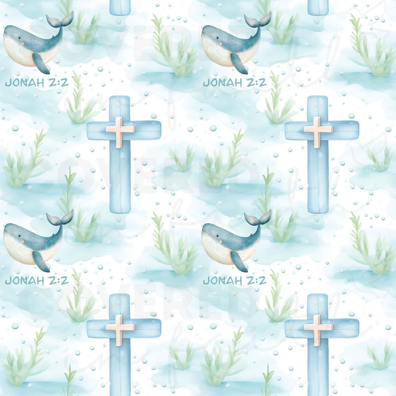 Inspired Jonah 2:2 Fleece Blanket - The Palm Beach Baby