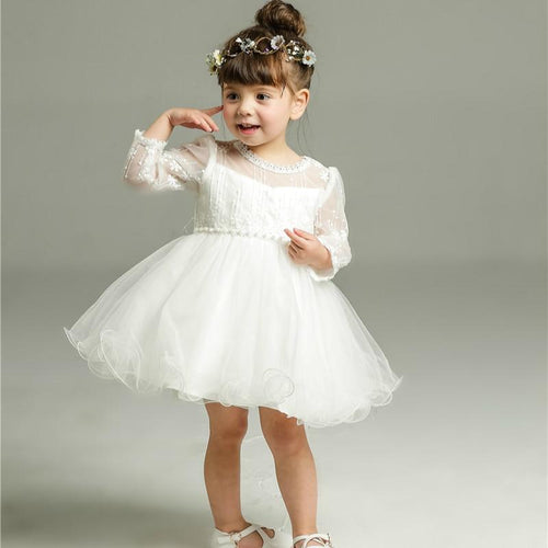 White lace dress for girls - The Palm Beach Baby