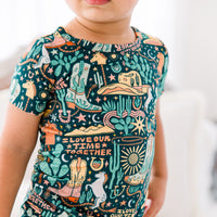 The Second-Skin 2-Piece Short Sleeve Pajama | Wild West
