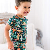 The Second-Skin 2-Piece Short Sleeve Pajama | Wild West