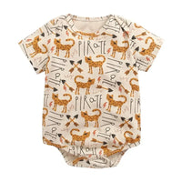 Animal Print Baby Onesies - Cute & Comfy Baby Rompers - The Palm Beach Baby