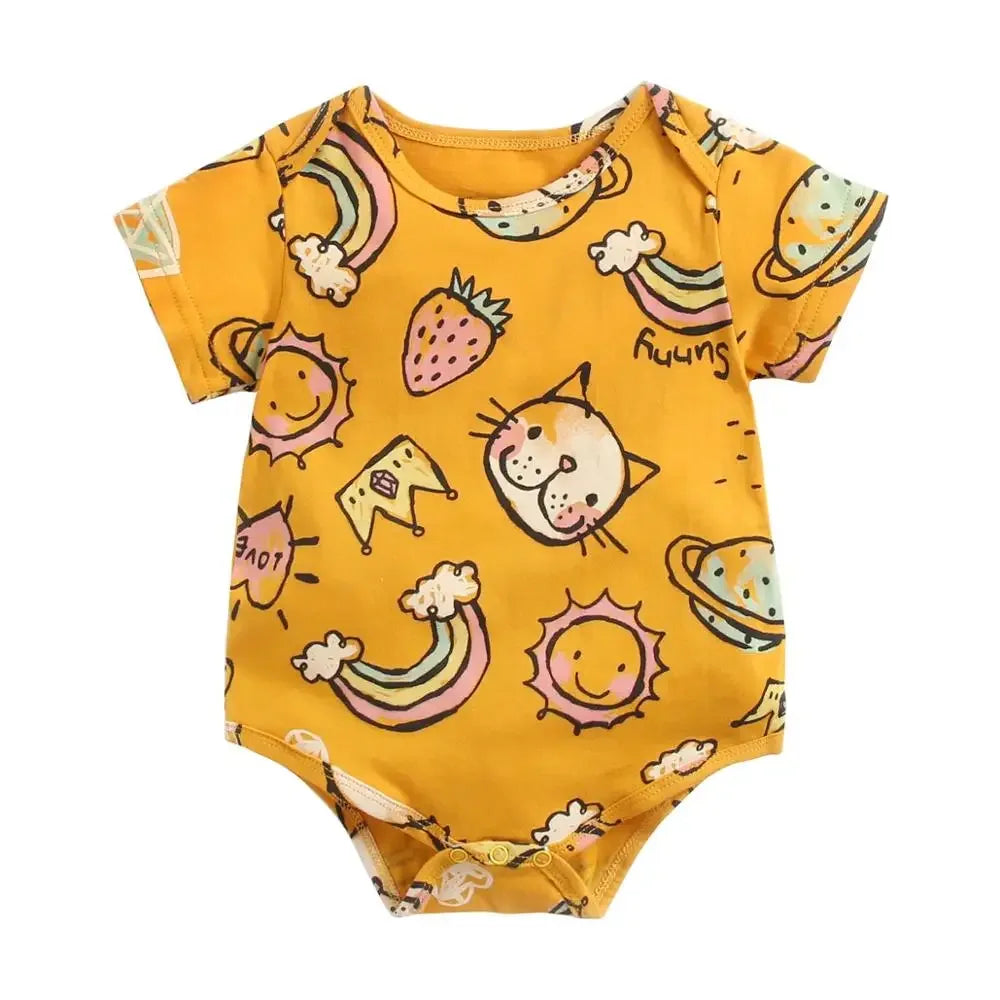 Animal Print Baby Onesies - Cute & Comfy Baby Rompers - The Palm Beach Baby