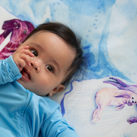 Ice Ice Baby Fitted crib sheet