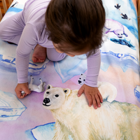Ice Ice Baby Fitted crib sheet