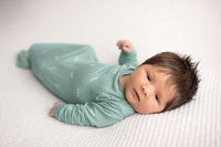 Three Little Tots Arrow Knotted Newborn Gown - Soft & Cozy - The Palm Beach Baby