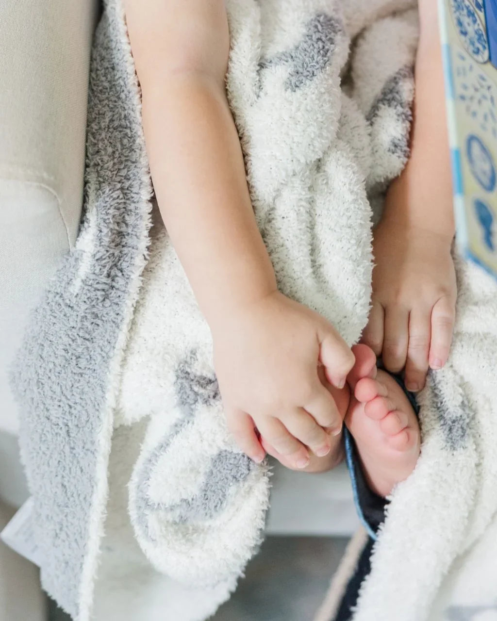 Heron Harmony Baby Blanket
