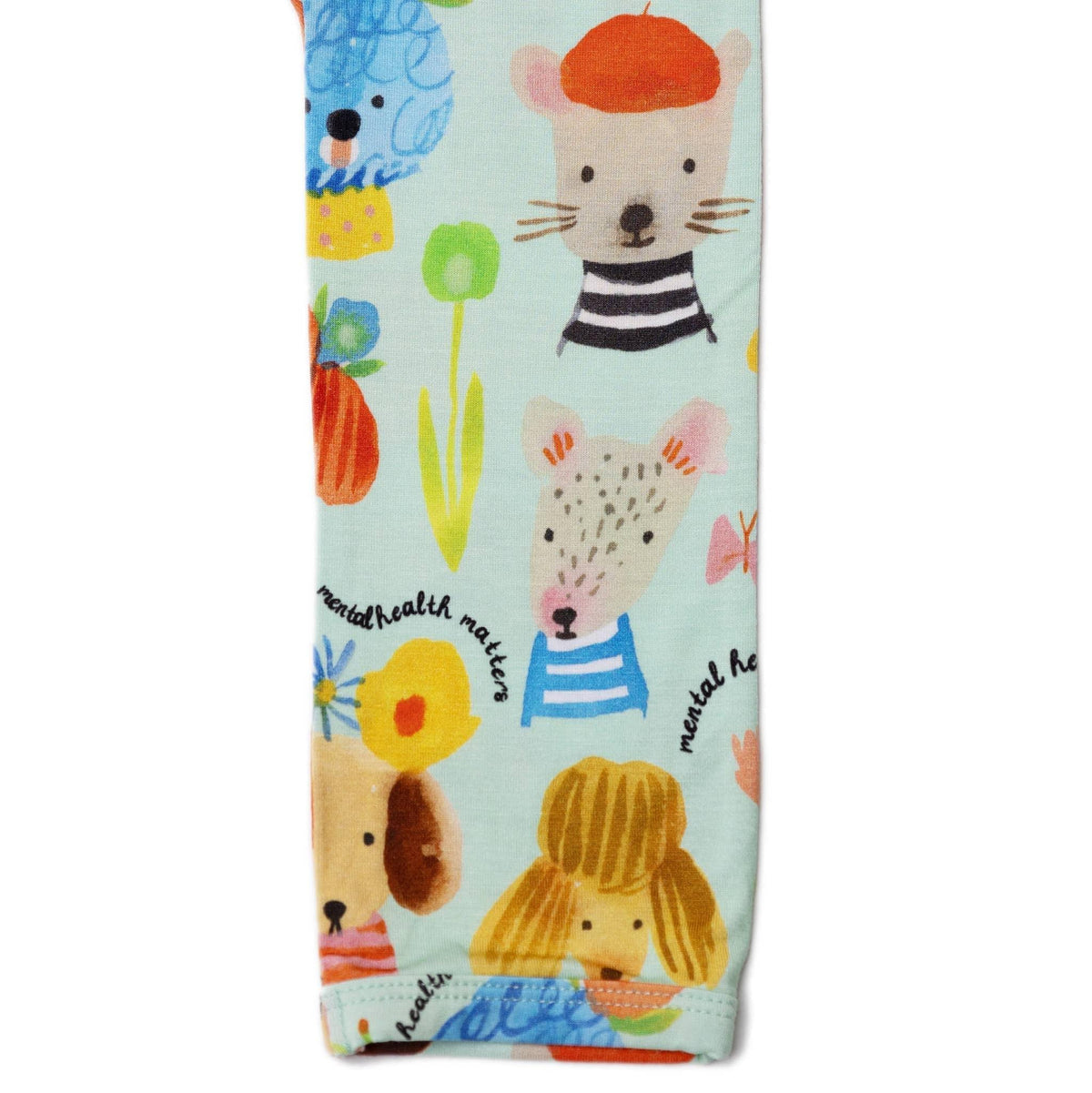Raising Mama Dog Print Footie Pajamas for Babies - Soft & Cozy - The Palm Beach Baby