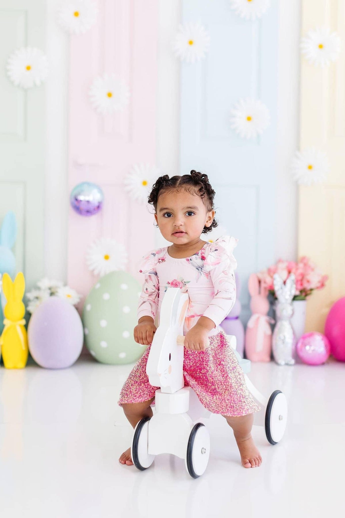 Mila & Rose® Ballet Leotard for Toddlers with Flutter Sleeves - The Palm Beach Baby