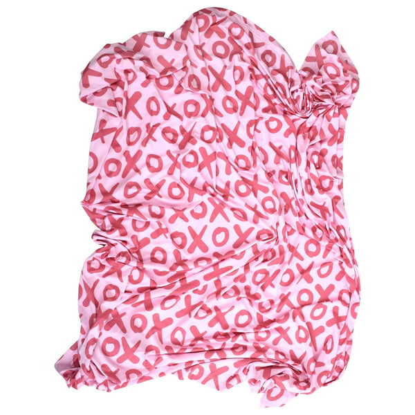 Three Little Tots Bamboo Newborn Swaddle Blanket - Soft & Cozy - The Palm Beach Baby