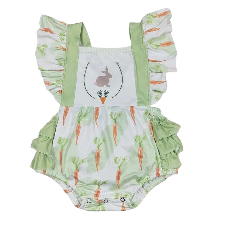 Spring Patterned Baby's Romper