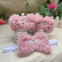 "Naomi" Elegant Beaded Baby Pre-Walker Shoes - The Palm Beach Baby