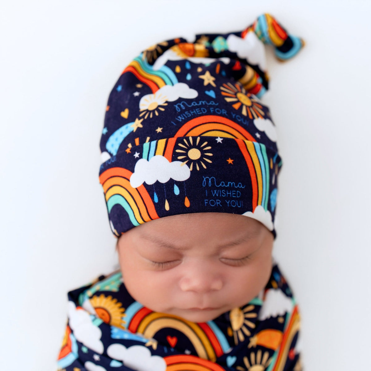 The SoftKnot Cap | Here Comes the Sunshine (Blue)