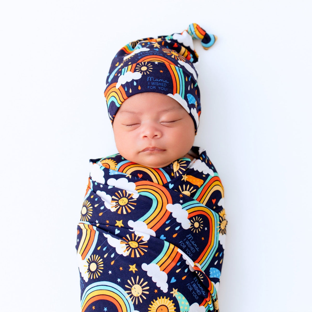 The SoftKnot Cap | Here Comes the Sunshine (Blue)