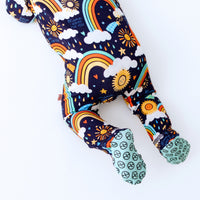 The Second-Skin Footie | Here Comes the Sunshine (Blue)