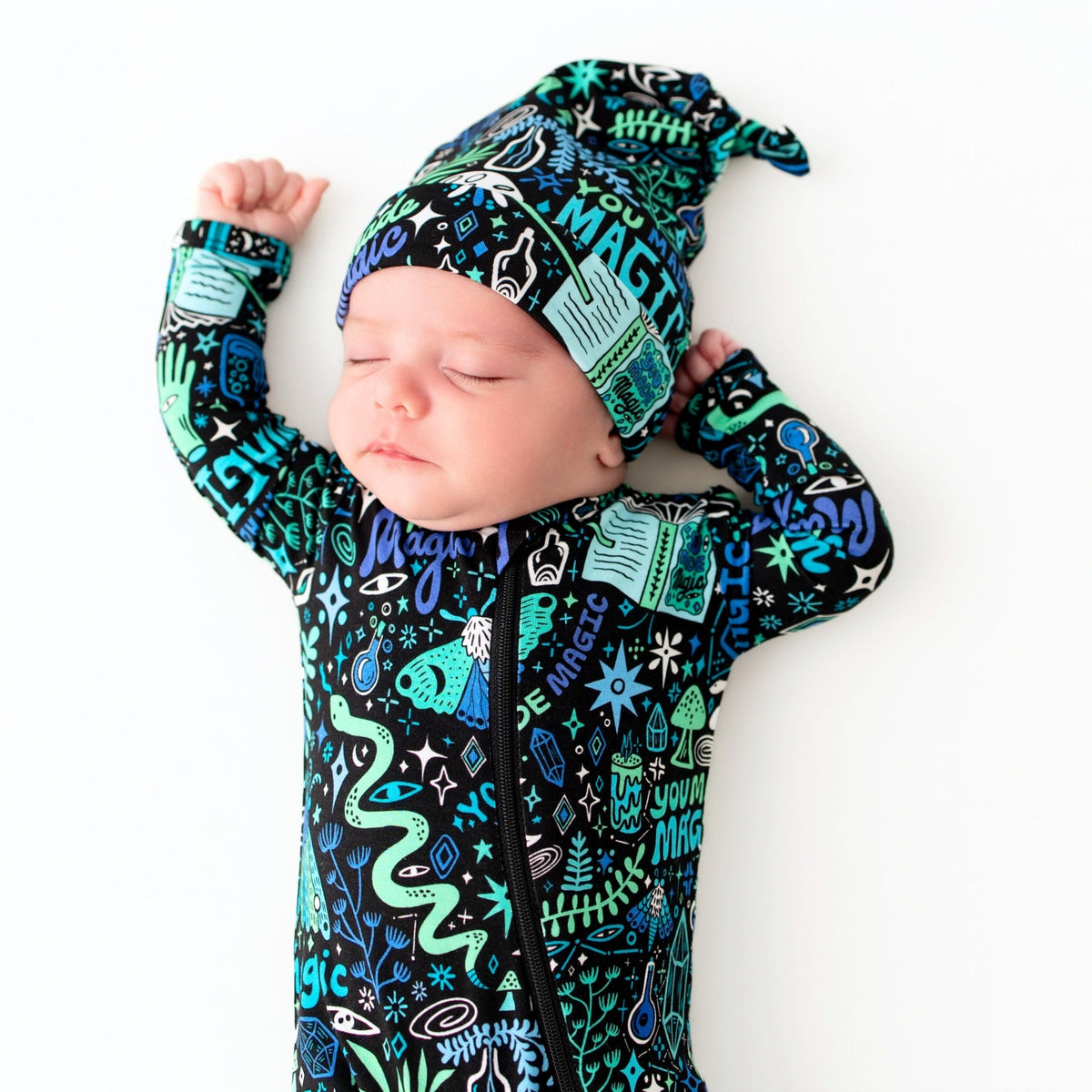 The SoftKnot Cap | Mystic Mama (Blue)