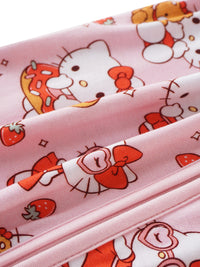 PoshTOT Sanrio Kitty Bamboo Baby Convertible Zippy Romper