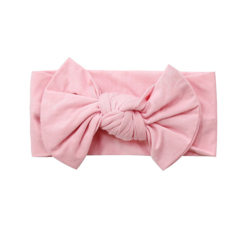 Candy Pink Knotted Bow - The Palm Beach Baby Sweet Bamboo
