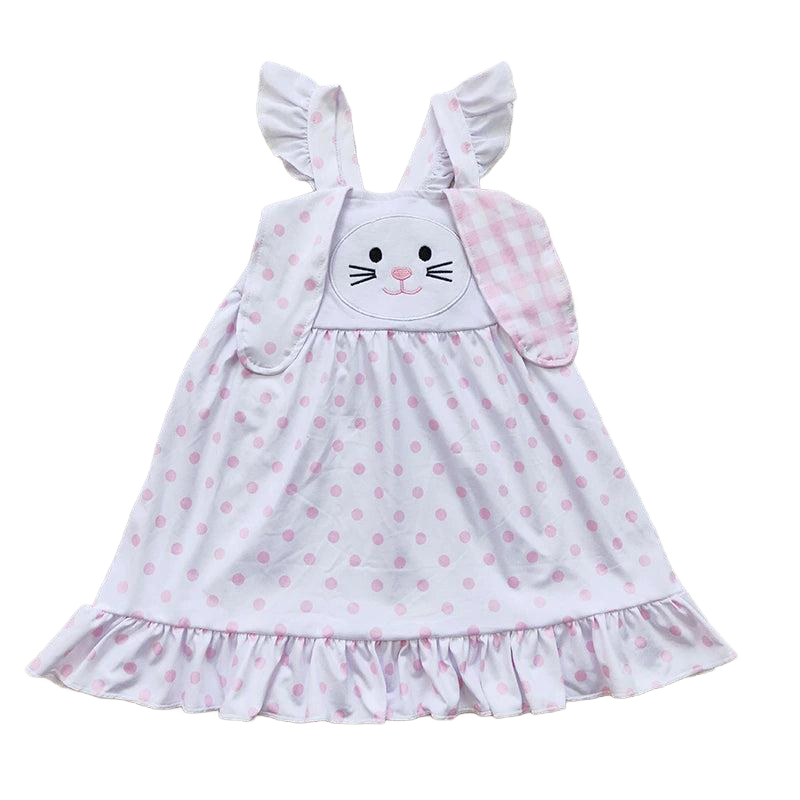 "Boho Bunny" Girl's Party Dress