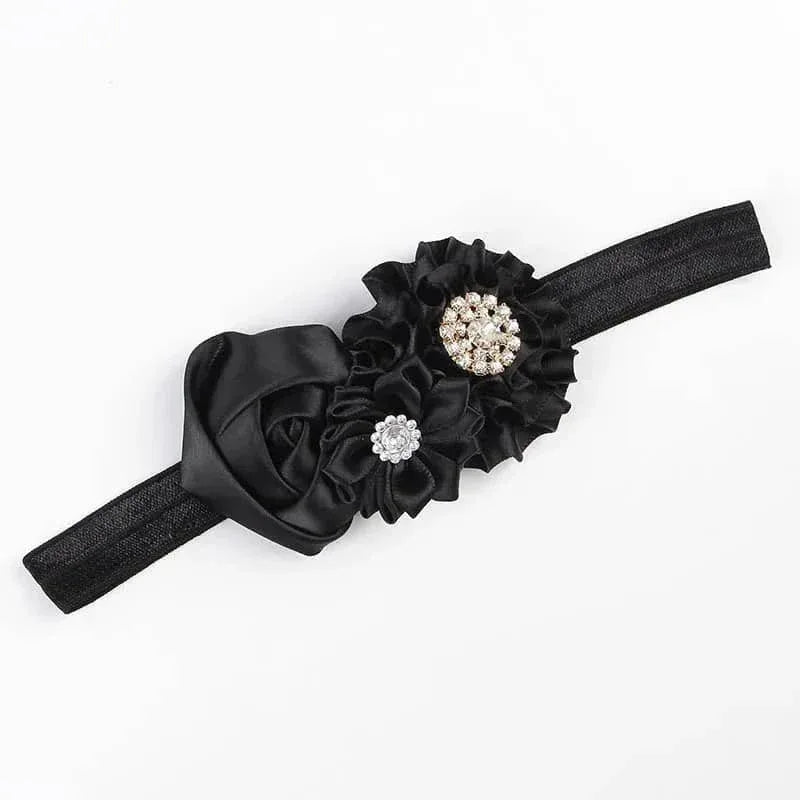 Elegant Chiffon Flower Baby Headband - The Palm Beach Baby