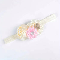 Elegant Chiffon Flower Baby Headband - The Palm Beach Baby
