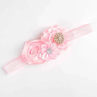 Elegant Chiffon Flower Baby Headband - The Palm Beach Baby