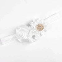 Elegant Chiffon Flower Baby Headband - The Palm Beach Baby