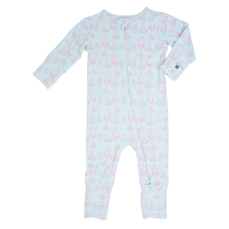 Swan Ballet Convertible Romper - The Palm Beach Baby