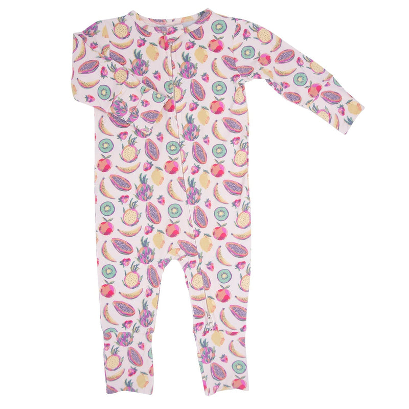 Tropical Fruit Convertible Romper - The Palm Beach Baby Sweet Bamboo