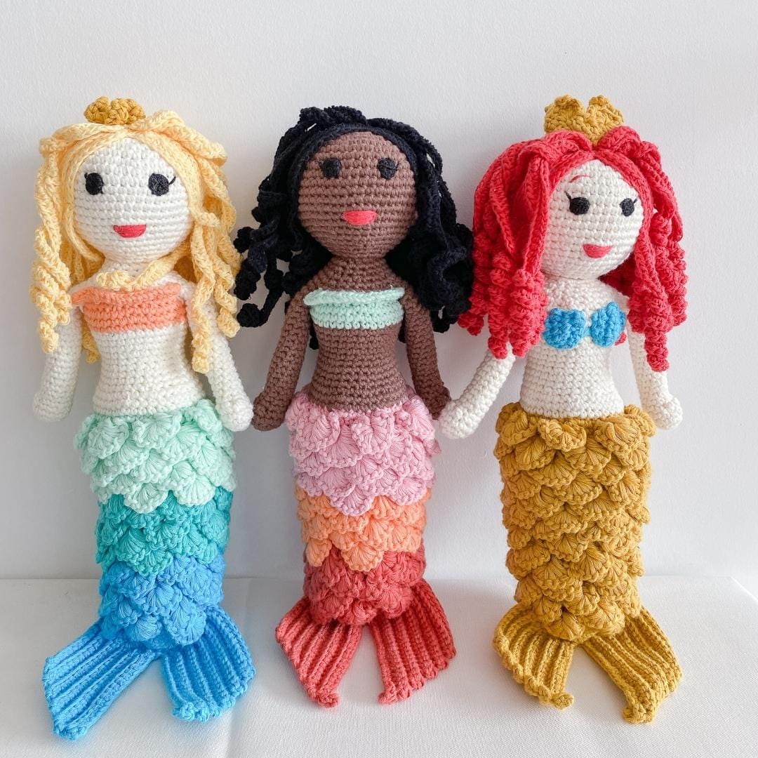 Azalea the Mermaid- brown