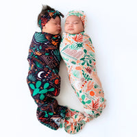 The Forever Swaddle Blanket | Desert Cactus (Beige) - The Palm Beach Baby