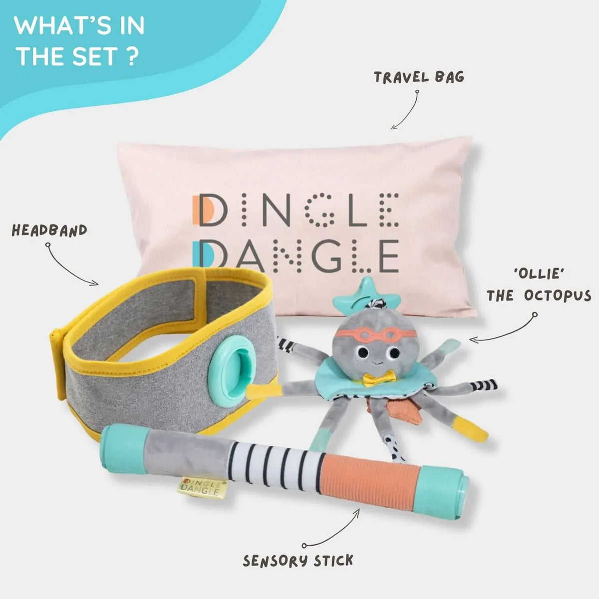 Dingle Dangle Baby USA Diaper Changing Distractor for Babies - The Palm Beach Baby