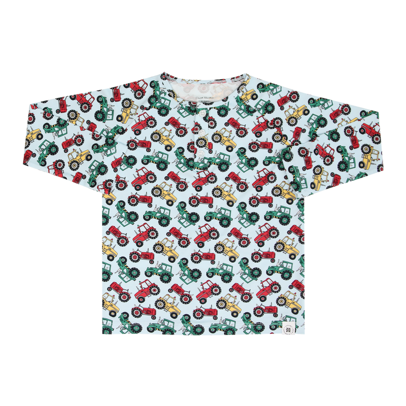 Down On The Farm Raglan Henley - The Palm Beach Baby