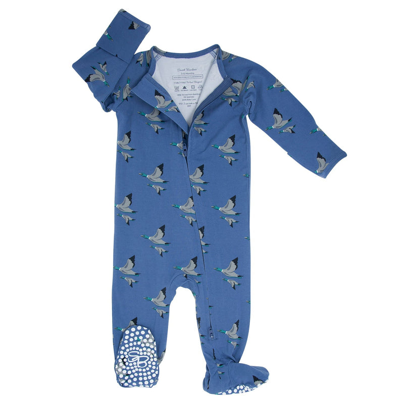 Elmer Fudd Zipper Footie - The Palm Beach Baby