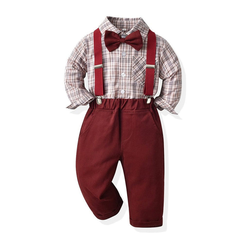 babies and kids clothing 1952 / 70CM "Barton" Boy's 2 Piece Pant Set -The Palm Beach Baby