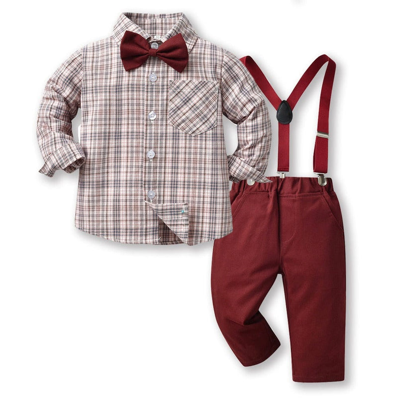 babies and kids clothing "Barton" Boy's 2 Piece Pant Set -The Palm Beach Baby