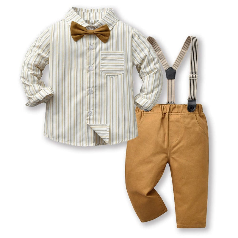 babies and kids clothing "Barton" Boy's 2 Piece Pant Set -The Palm Beach Baby