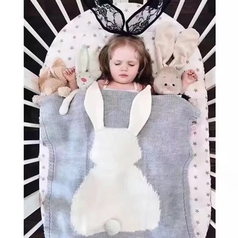 baby blanket "Sleeptight Bunny" Blanket -The Palm Beach Baby