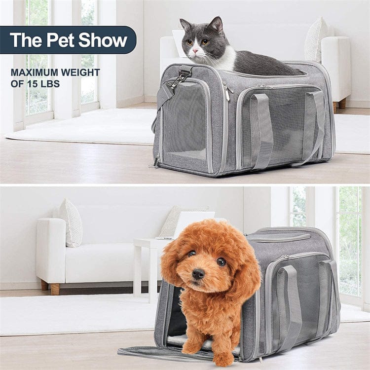 pet transport Comfortable Cross-Body Small Pet Portable Bag - 4 Colors -The Palm Beach Baby