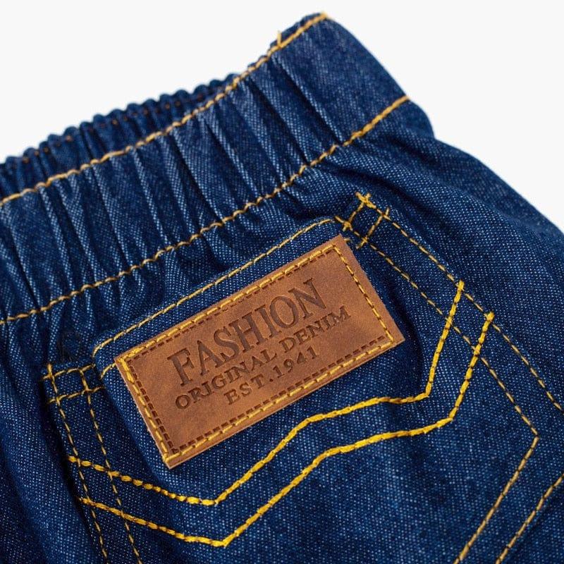 Cute "Pammy-Ann" Embroidered Birthday Denim Bloomer 4 PC Set - The Palm Beach Baby