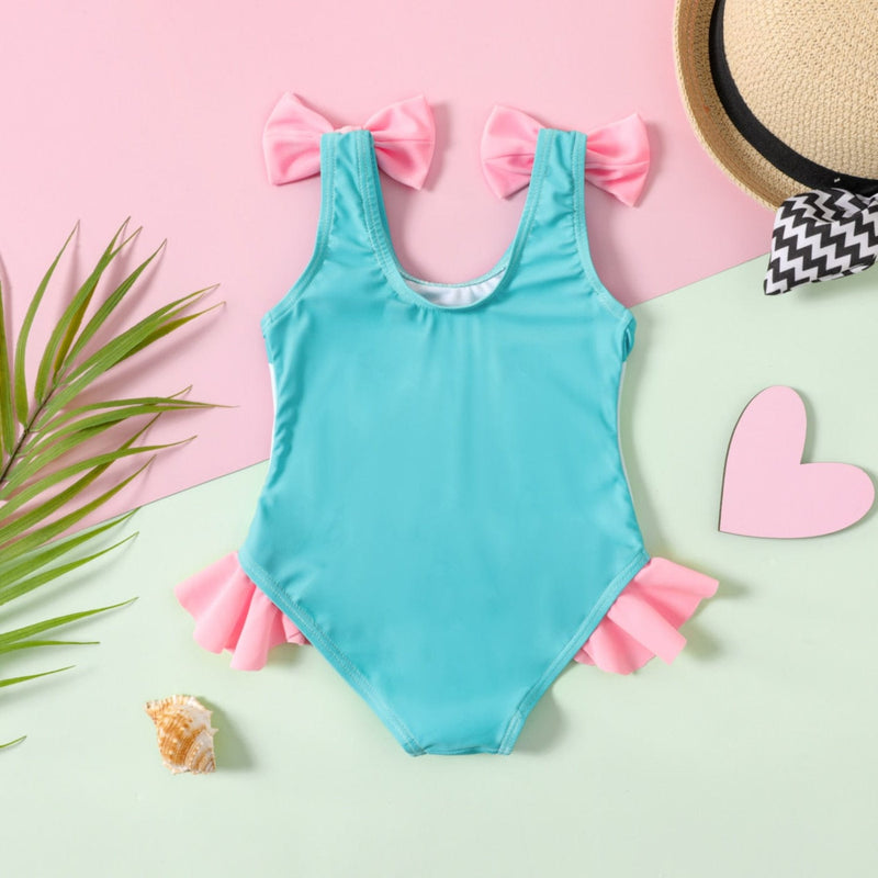 babies and kids Clothing "Little Fish" Baby's One-Piece Swimsuit -The Palm Beach Baby