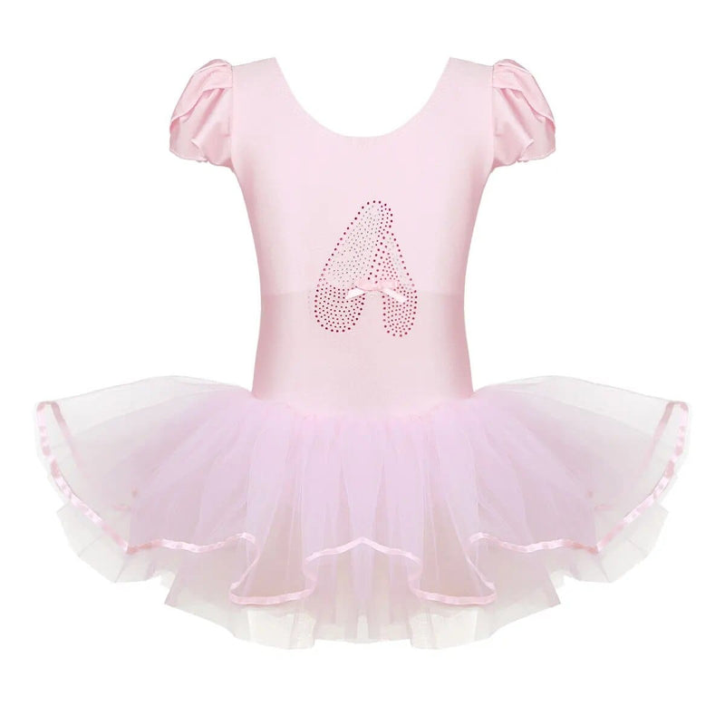 babies and kids Clothing Light Pink / L "Cassidy" Ballet Tutu Dress -The Palm Beach Baby