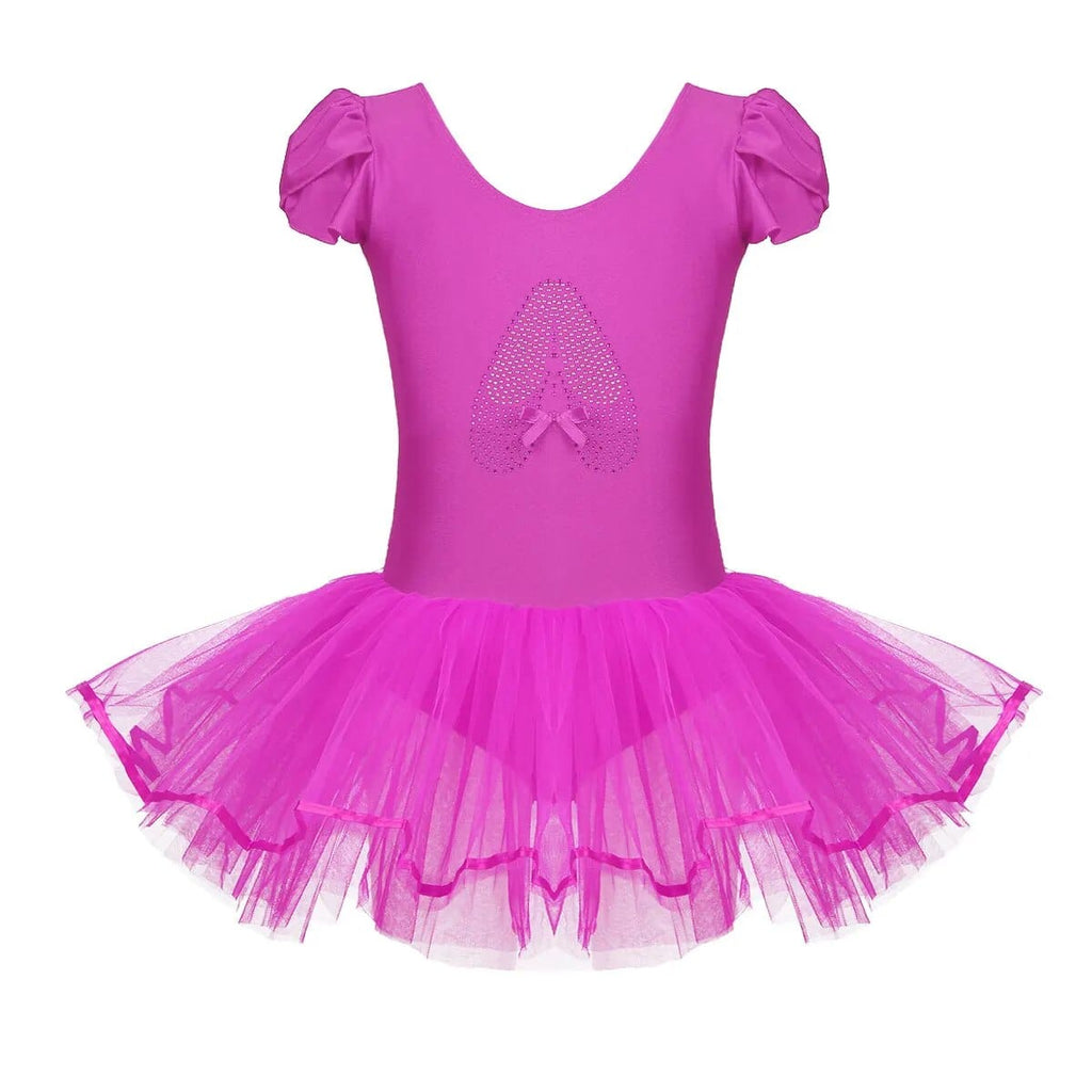 babies and kids Clothing Rose Red / L "Cassidy" Ballet Tutu Dress -The Palm Beach Baby
