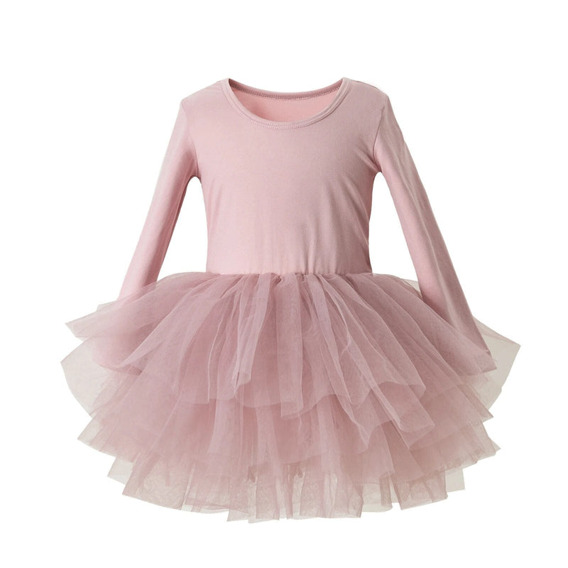 babies and kids Clothing L011 Dirty pink / 12-18M "Cara Mia" Ballet Tutu Dress -The Palm Beach Baby