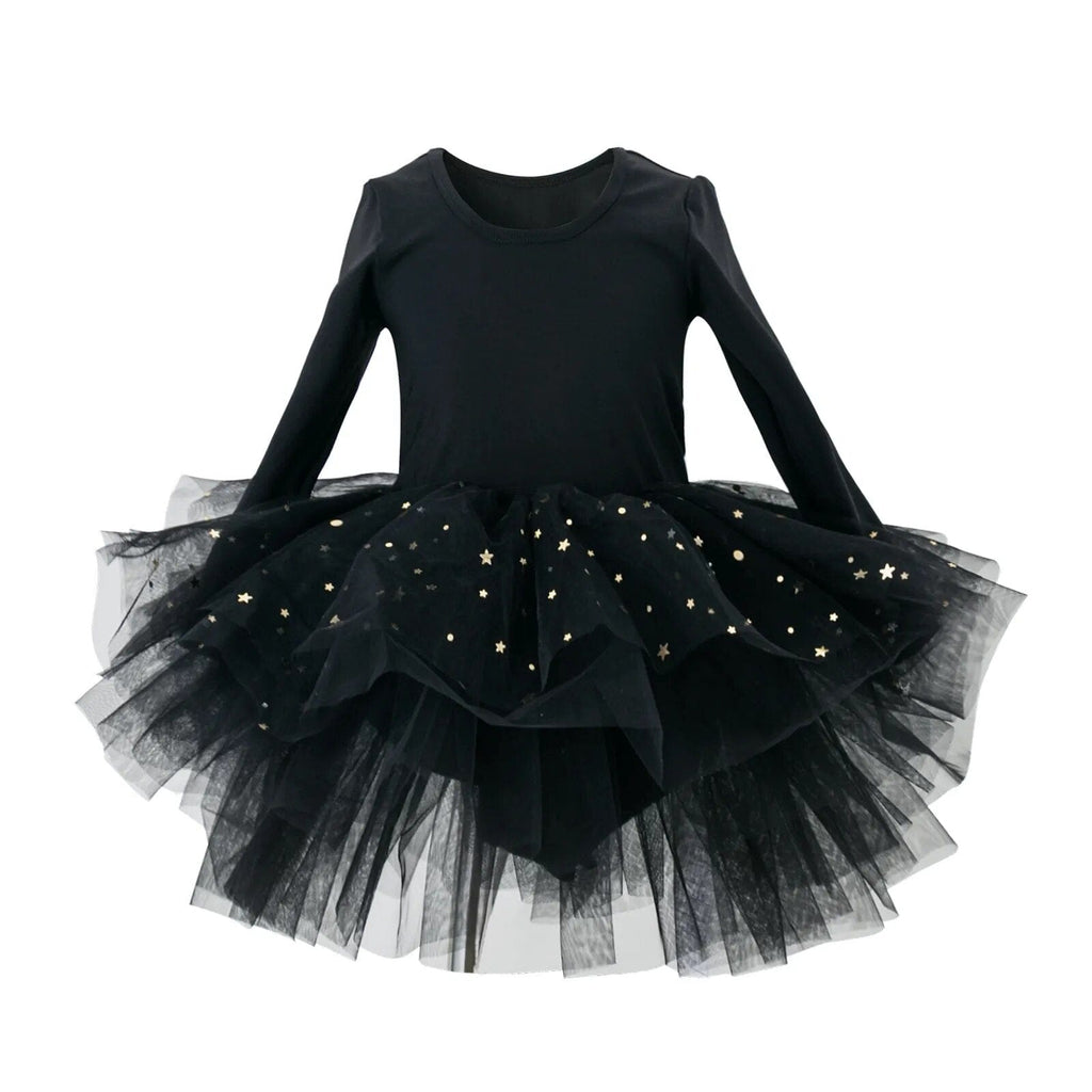 babies and kids Clothing L296 Black / 12-18M "Cara Mia" Ballet Tutu Dress With Crystals -The Palm Beach Baby